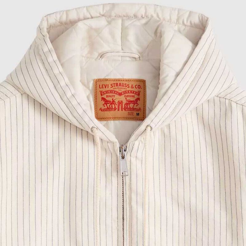 Levi's Potrero Denim Hoody Marris Stripe Hoody image number 2